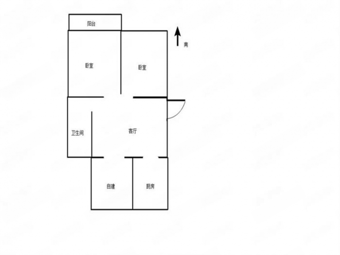 城南新村(崇川区) 3室1厅1卫 78m&sup2;