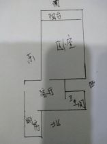 虹桥新村(朝霞路) 1室1厅1卫 48m&sup2;