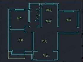 景瑞望府 3室2厅1卫 114m&sup2;