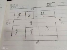 千禧园 3室2厅1卫 130m&sup2;