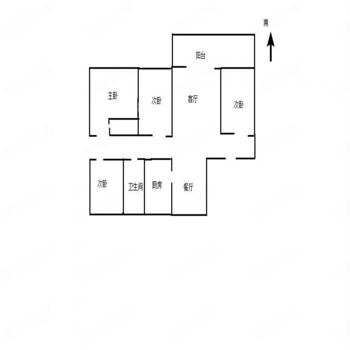 远创樾府 4室2厅2卫 132.5m&sup2;