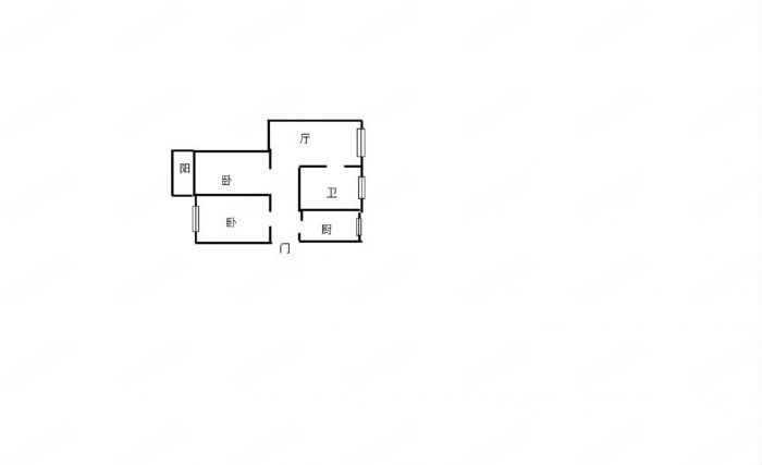 新建路新村 2室2厅1卫 73.15m&sup2;