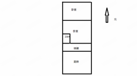 青年中路9号 1室1厅1卫 38m&sup2;