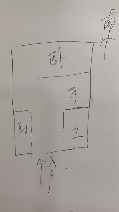 南辰濠郡 1室1厅1卫 40m&sup2;