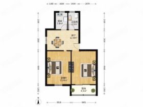 新城东苑 3室1厅1卫 88m&sup2;
