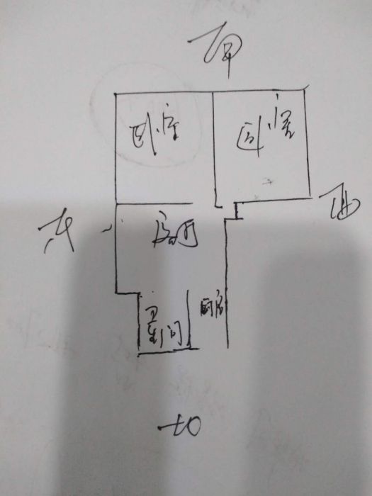 汇富花苑 2室1厅1卫 70m&sup2;