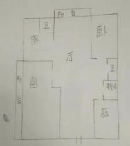 高迪晶城 3室2厅2卫 161m&sup2;