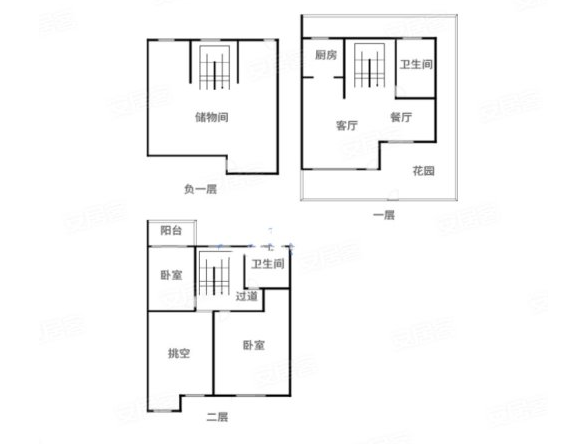 佳期漫 4室2厅2卫 100.00m&sup2;