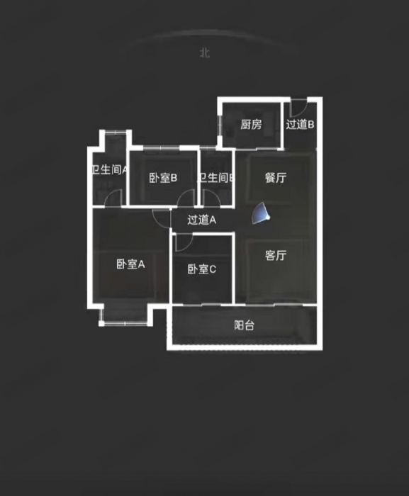 都会沁园 3室2厅2卫 117.12m&sup2;