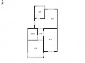 濠西园 3室1厅1卫 86m&sup2;
