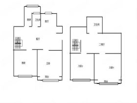 越江新村 4室2厅2卫 144.6m&sup2;