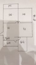 幸福怡居 3室2厅1卫 120m&sup2;