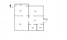 北街新村 3室1厅1卫 82m&sup2;
