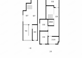 未来锦城 2室2厅1卫 91m&sup2;