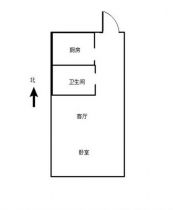 汇金国际 室厅卫 60.62m&sup2;