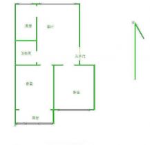 林肯公园 3室1厅1卫 95m&sup2;