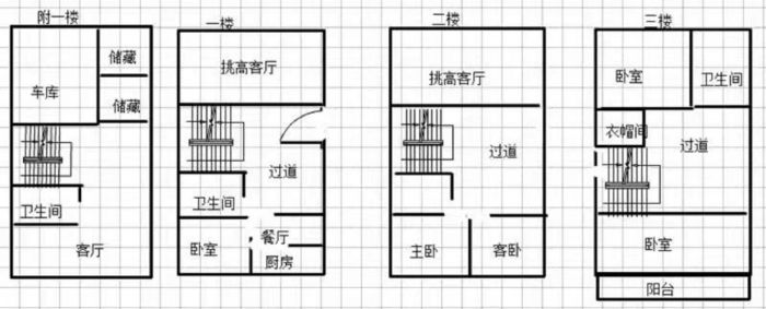 罗福宫 4室2厅3卫 273.00m&sup2;