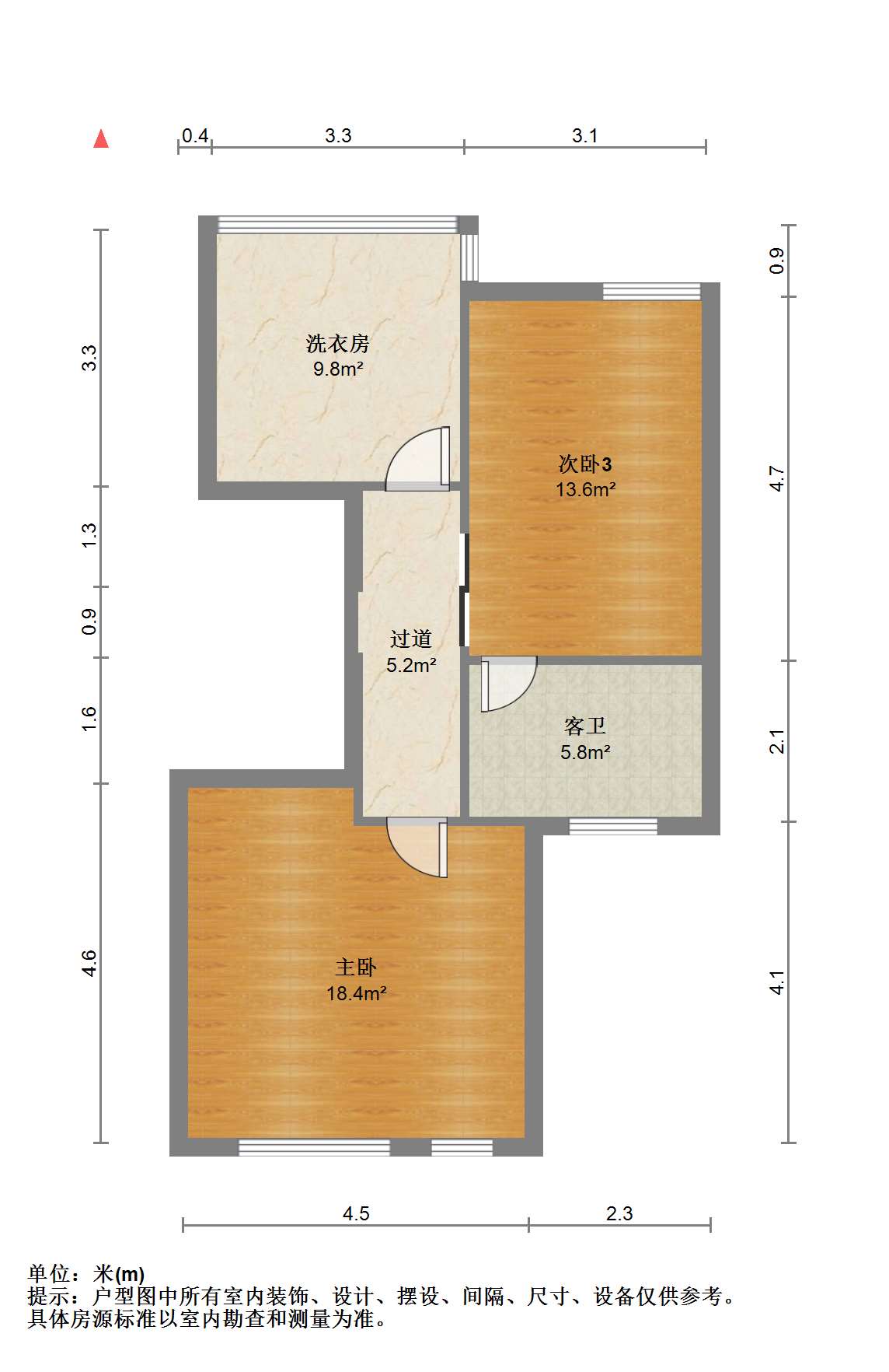 兆丰嘉园 6室2厅3卫 238.17m&sup2;