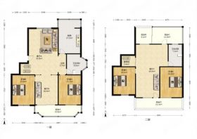 阳光花园 4室2厅2卫 128.6m&sup2;