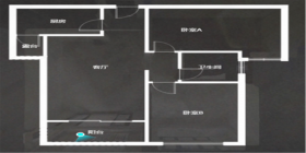 悦达悦海名邸 2室厅卫 90.35m&sup2;