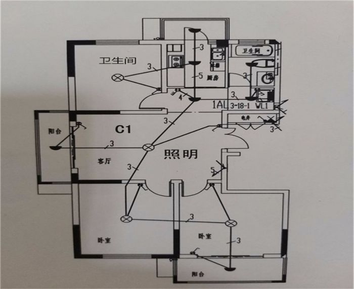 朝晖小苑 2室1厅1卫 97.05m&sup2;