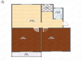 城北家园 2室1厅1卫 90m&sup2;
