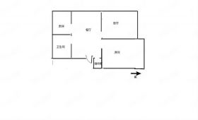 公园一村 4室2厅2卫 75m&sup2;