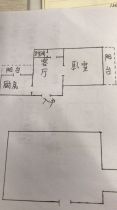 万象西园 1室1厅1卫 45m&sup2;