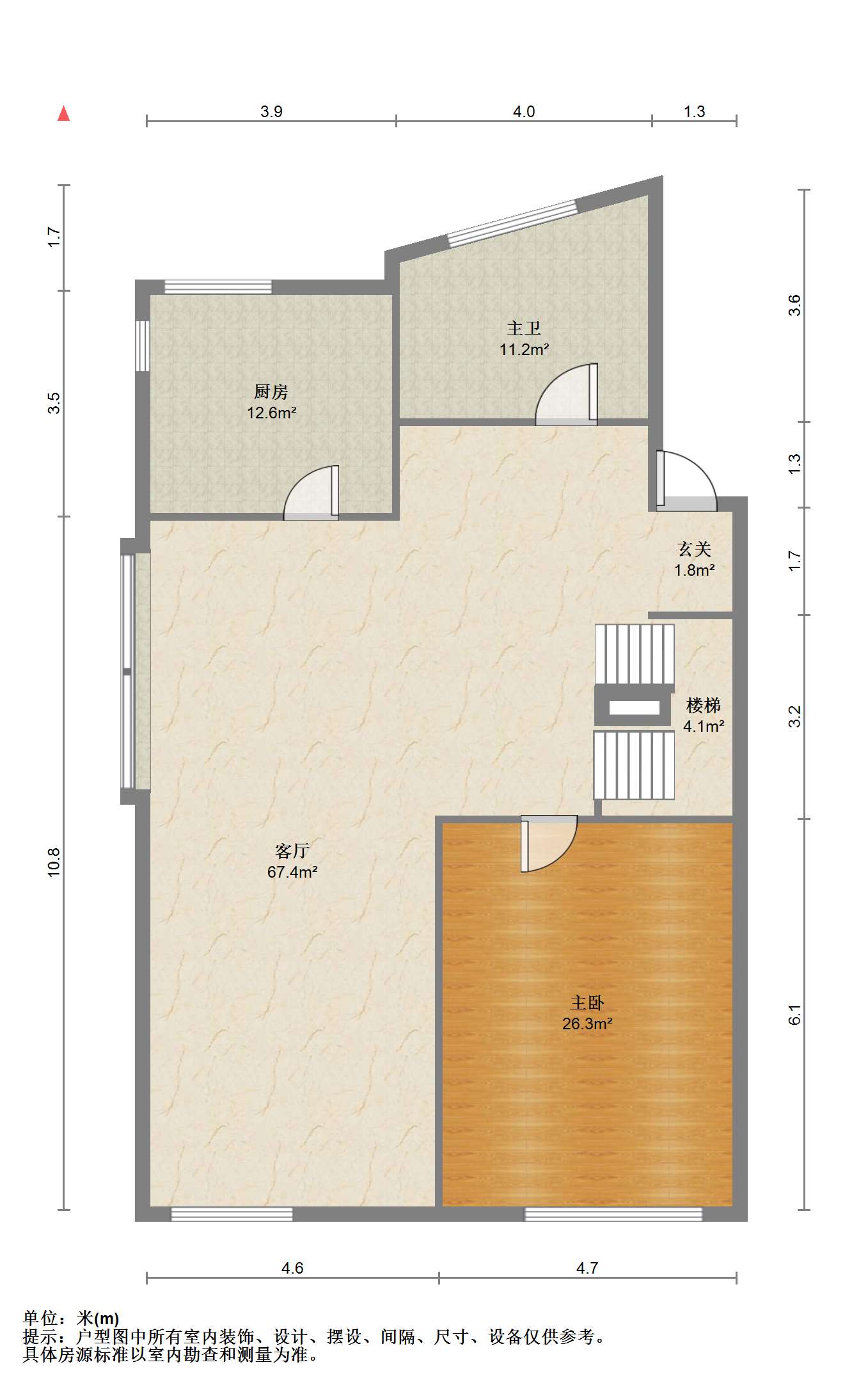 宝隆花园 3室2厅2卫 160.27m&sup2;