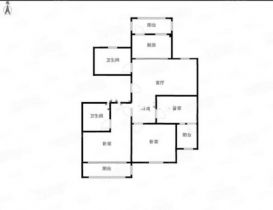临江家园 3室2厅1卫 126.94m²