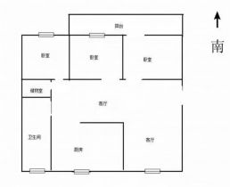 方大花苑 3室2厅2卫 130m&sup2;