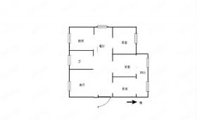 金辉花园 3室2厅1卫 139m&sup2;