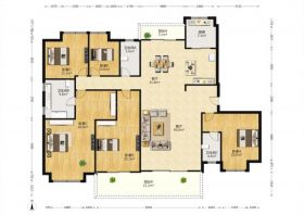 碧桂园时代悦城 5室2厅3卫 270m&sup2;