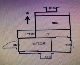 濠南君邑 1室1厅1卫 45m&sup2;