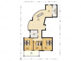 凤凰莱茵苑 3室2厅1卫 142.00m&sup2;