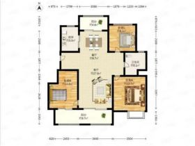海上传奇 3室2厅1卫 89m&sup2;