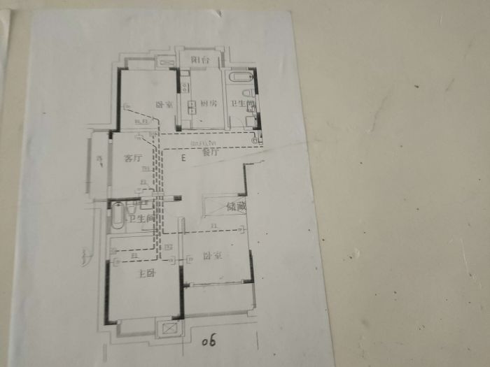 朝阳花苑 3室2厅2卫 139m&sup2;