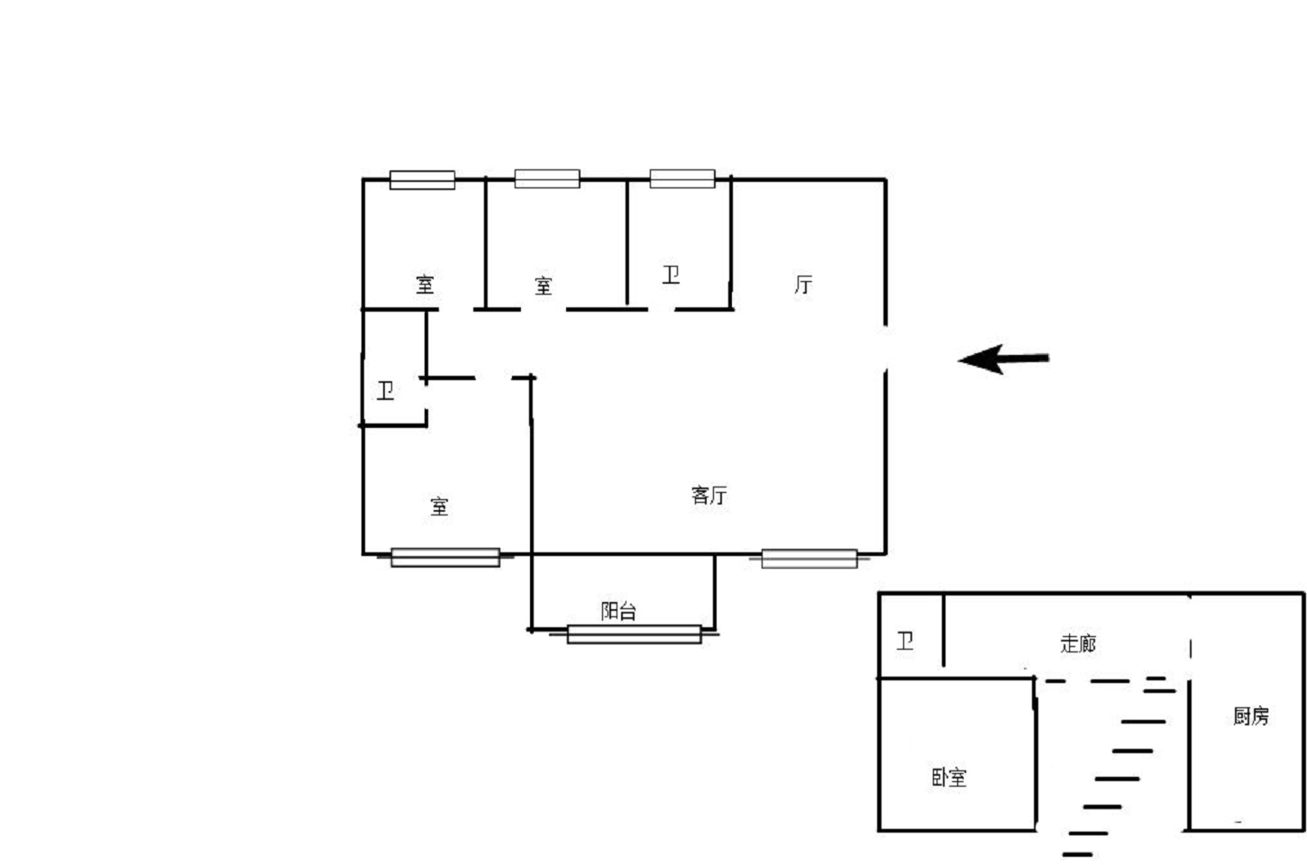 都市华城 4室2厅3卫 210m&sup2;