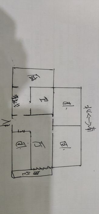 陈家小园 3室1厅1卫 110m&sup2;