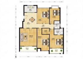 第九园 3室2厅2卫 156m&sup2;