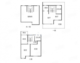 佳期漫 4室2厅2卫 100.00m&sup2;