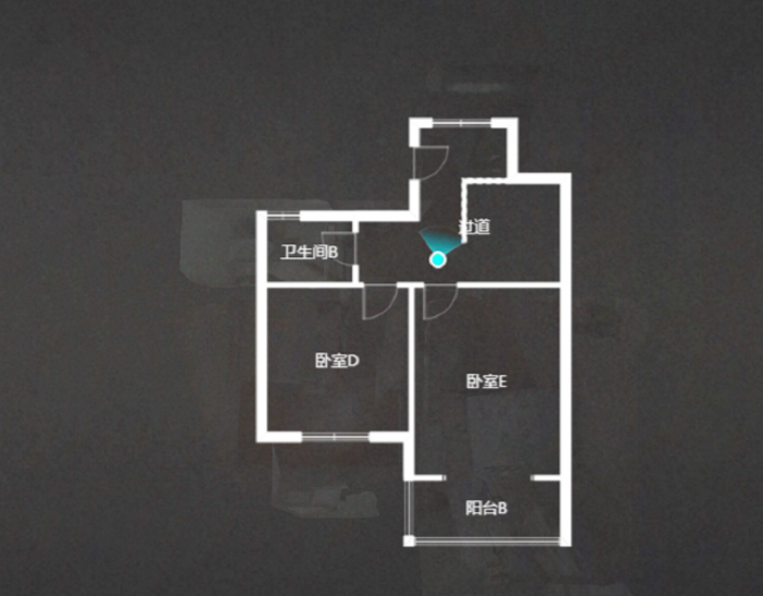 锦安花园 3室1厅1卫 95m&sup2;
