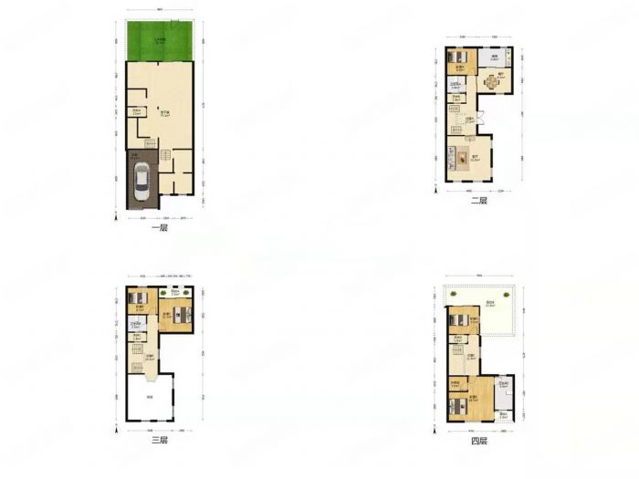 罗福宫 4室2厅2卫 278.00m&sup2;