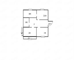 南园路11号小区 3室1厅1卫 79m&sup2;