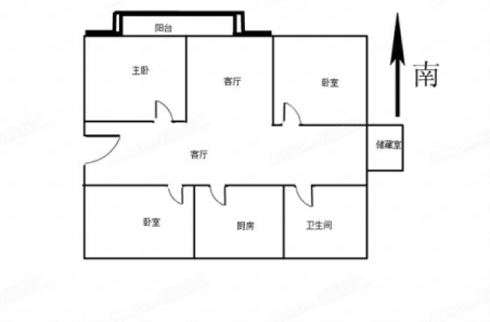 瑞丰花园 3室2厅2卫 214m&sup2;