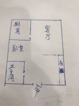 紫阳开心公寓 1室1厅1卫 57m&sup2;