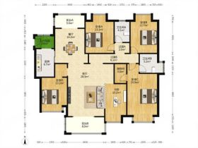 尚海城 5室2厅2卫 178m&sup2;