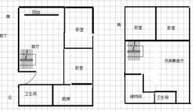 天山花苑 4室2厅1卫 105m&sup2;