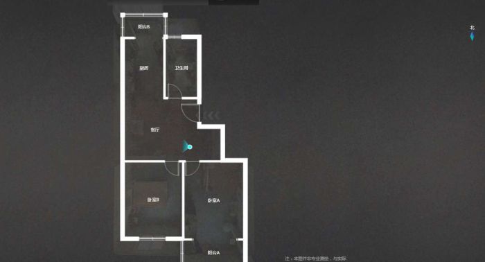 星景花园 2室1厅1卫 78m&sup2;