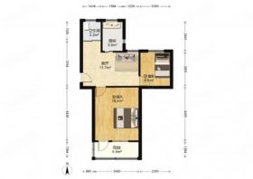 长虹新村 2室1厅1卫 57m&sup2;